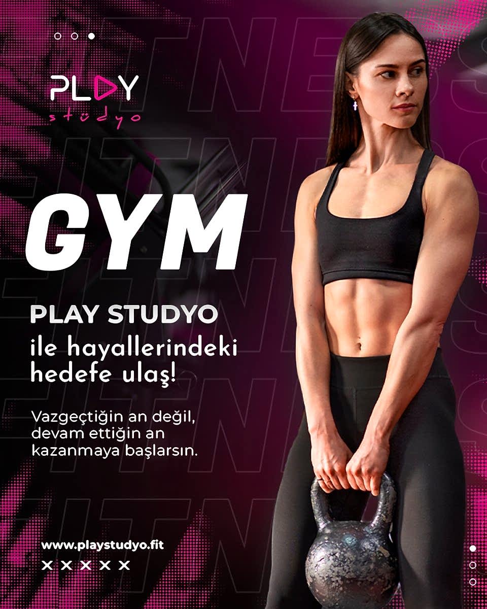 Hayalindeki Vücuda Ulaşmak Artık Daha Kolay: PLAY STUDYO ile Fitness Serüvenin Başlasın!