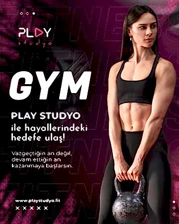Hayalindeki Vücuda Ulaşmak Artık Daha Kolay: PLAY STUDYO ile Fitness Serüvenin Başlasın!